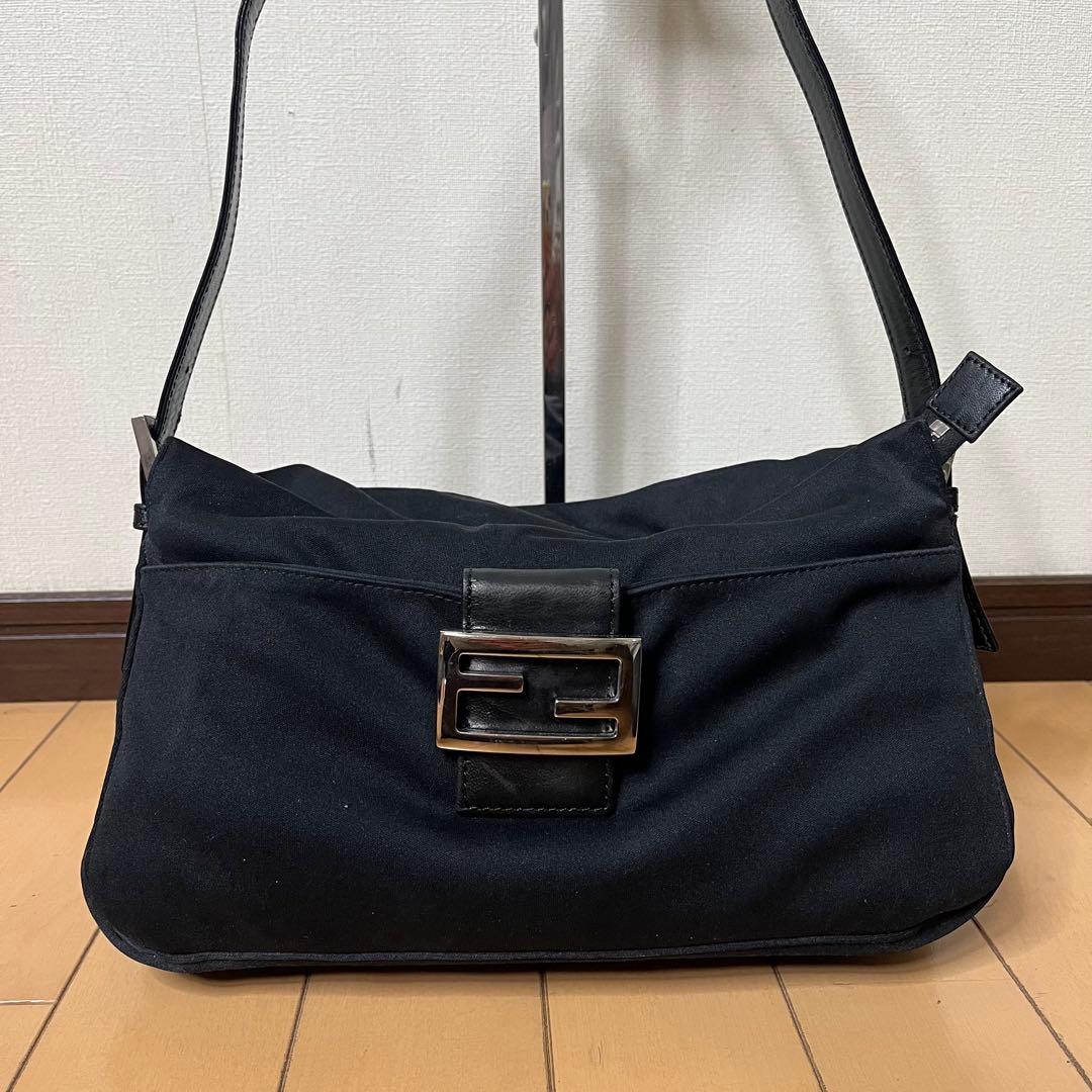 FENDI フェンディ マンマバケット ジャージ ワンショルダーバッグ