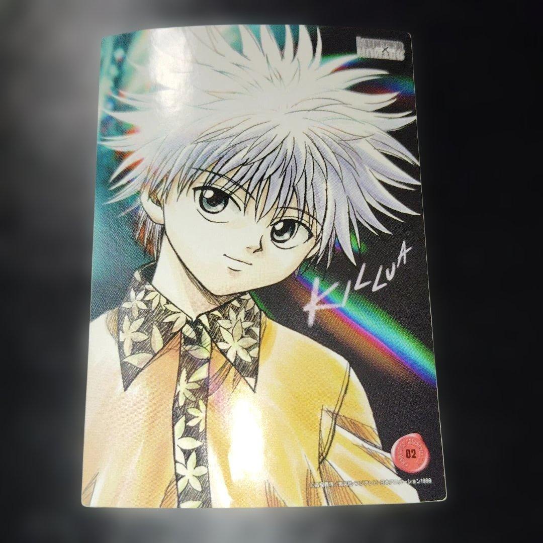 HUNTER×HUNTER ステッカー　シール　キルア　　旧アニメ　1999 非売品 HUNTER×HUNTER ドラマ ラジオCD 初回特典 封入 購入特典