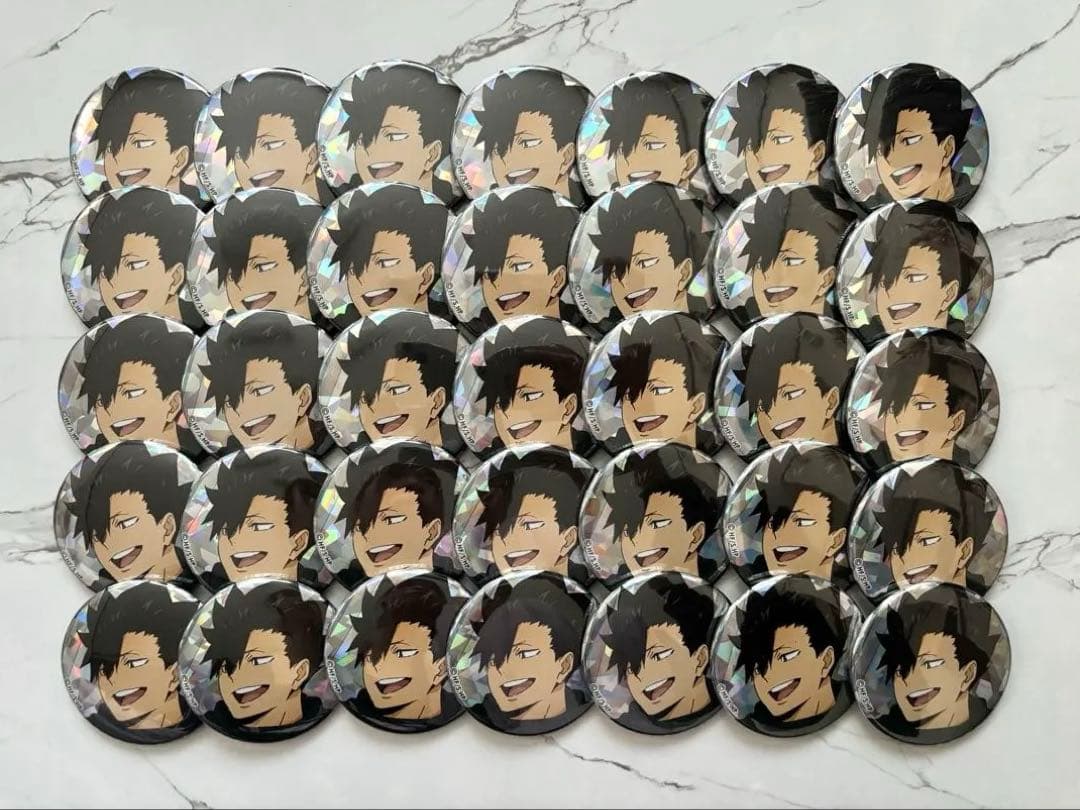 ハイキュー 黒尾鉄朗 One Fine Day ホログラム 缶バッジ 35点 - メルカリ