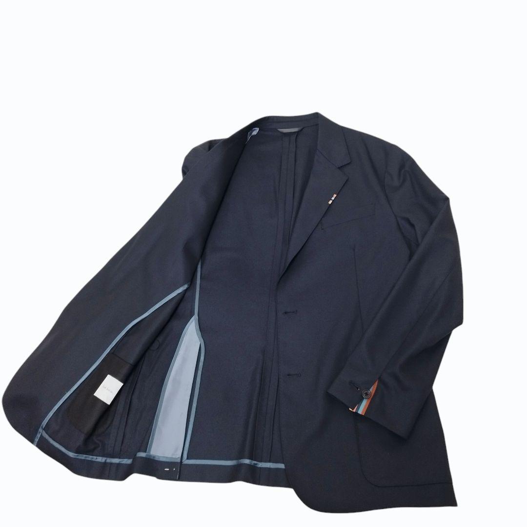【現行】ポールスミス ソリッドウール ストレッチ ジャケット テーラード 極美品 Paul Smith｜ソリッド ウールストレッチ ジャケット 'A Suit To Travel