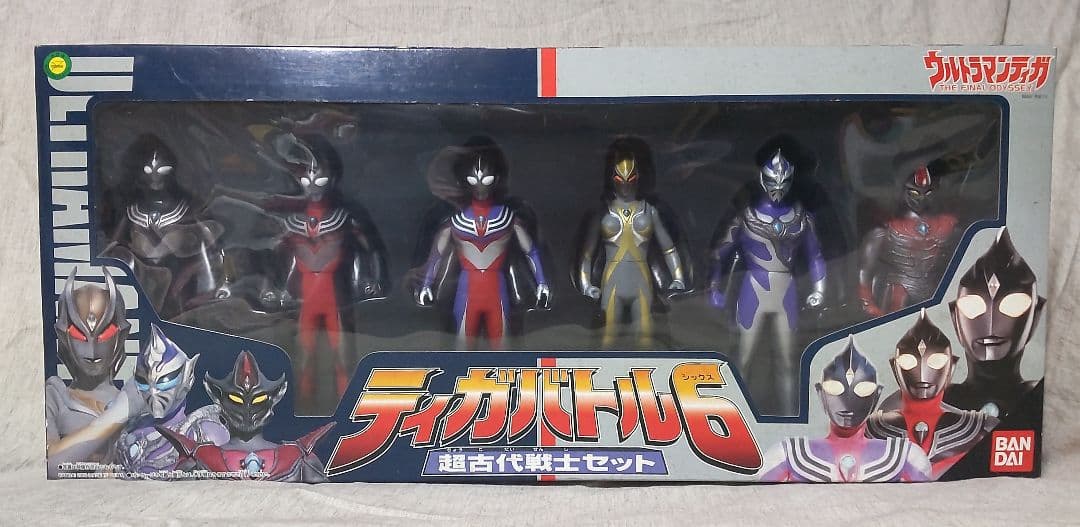ウルトラマンティガ ティガバトル6 超古代戦士セット - メルカリ