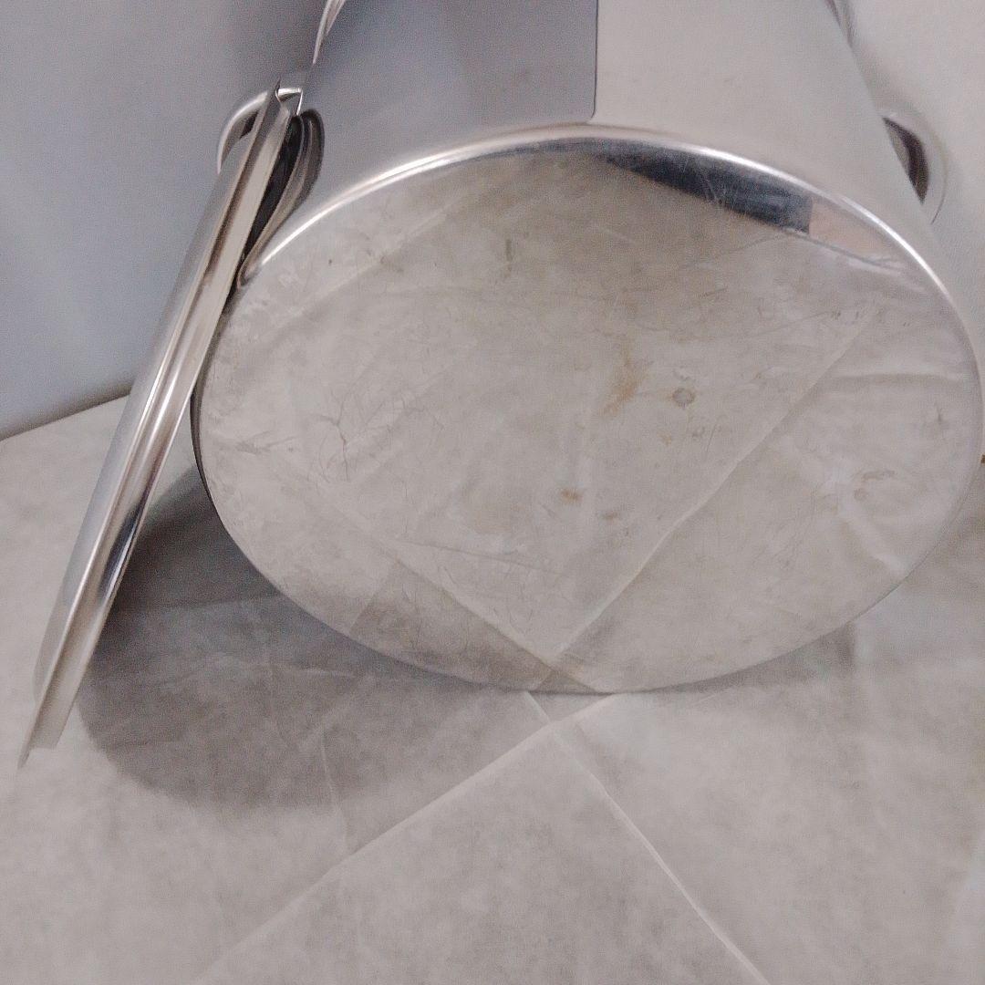 業務用 厚手18-8ステン寸胴鍋 蓋付き 33cm 26L 3.4kg 草木染め