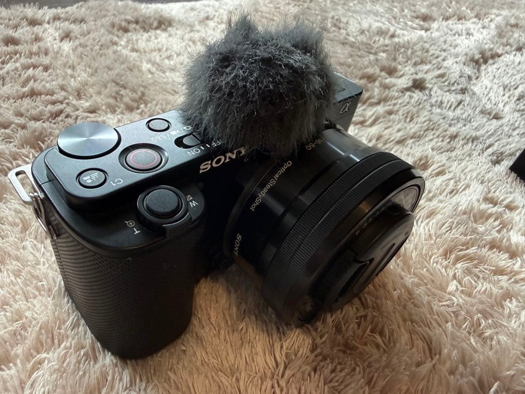 美品SONY ZV-E10 （SEL50F18/SELP1650）純正グリップ他