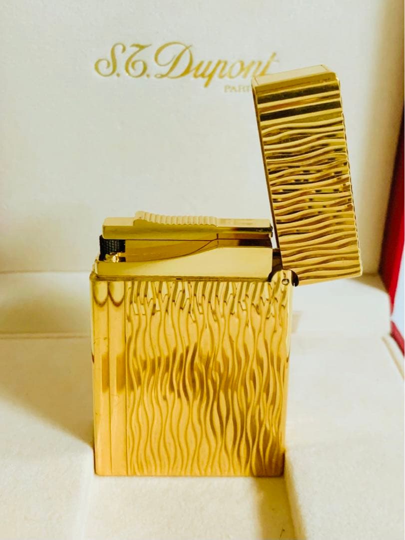 【超快音】S.T.Dupont デュポン ガスライター ギャッツビー 18201