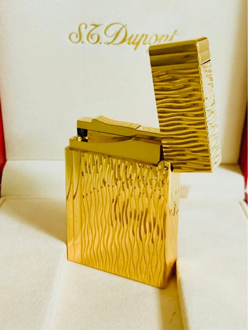 【超快音】S.T.Dupont デュポン ガスライター ギャッツビー 18201