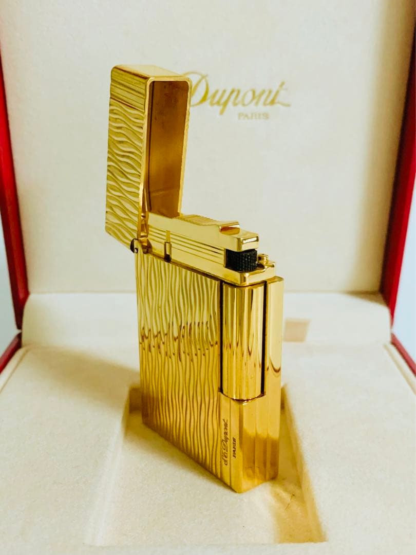 【超快音】S.T.Dupont デュポン ガスライター ギャッツビー 18201