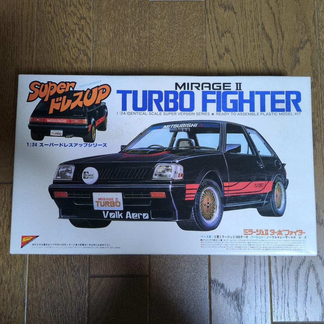 ニチモ 三菱ミラージュ II ターボ ファイター 1/24 プラモデル 未組立