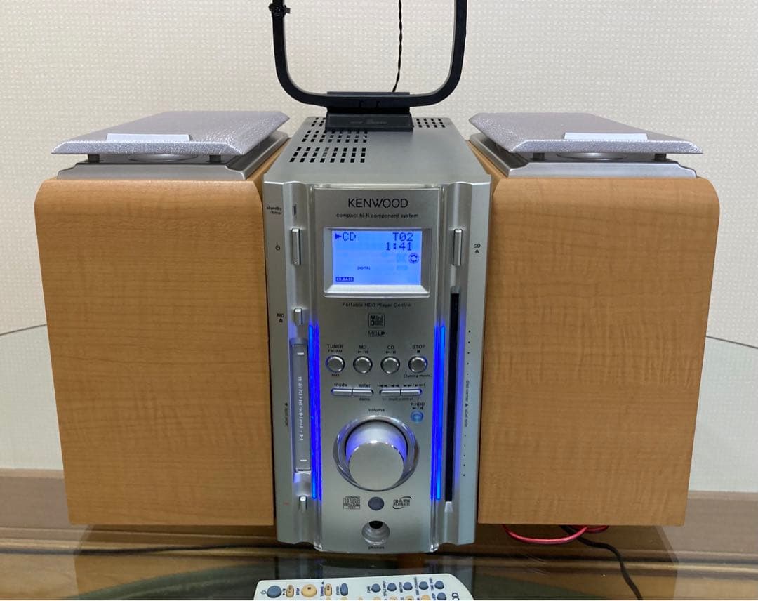 可動品希少】ケンウッド・RD-ESA5MD LS-ESA5・リモコン付き - メルカリ