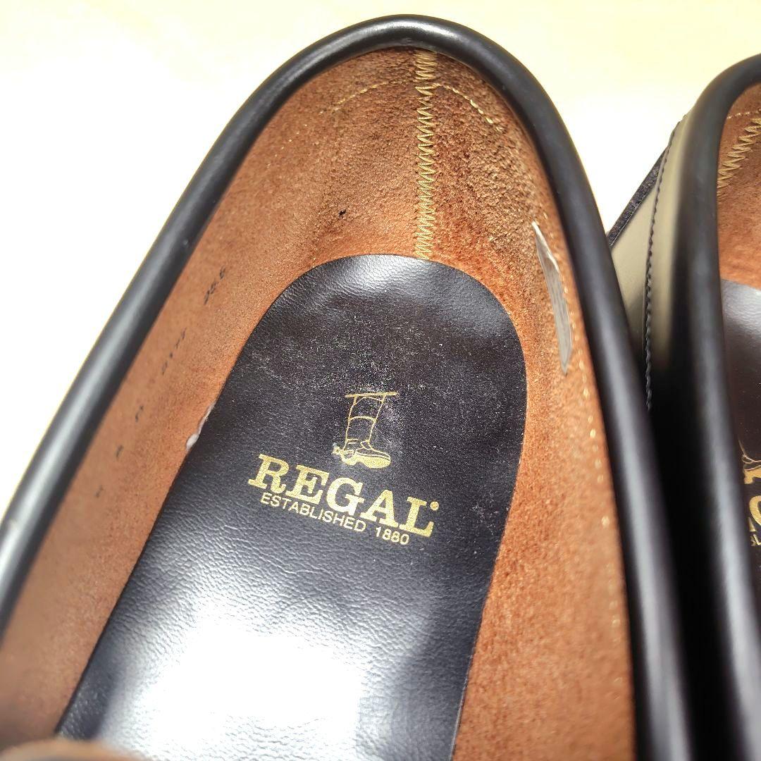 極美品 REGAL リーガル 2177 ローファー ビジネス 25.5EE