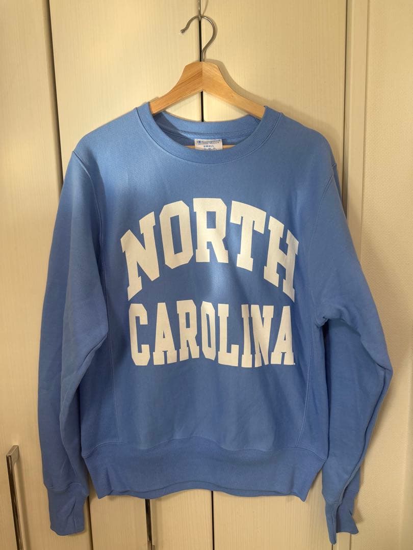 チャンピオン リバースウィーブ ライトブルー ノースカロライナ - メルカリ