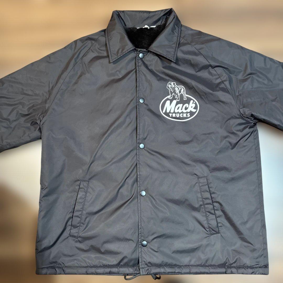 Mack trucks ブラックコーチジャケット マックトラック FJ - メルカリ