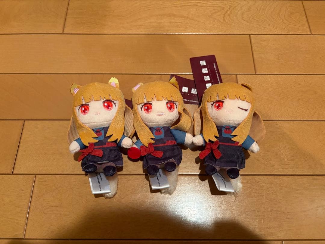 狼と香辛料　マスコットぬいぐるみ 狼と香辛料 merchant meets the wise wolf ぬいぐるみ ホロ