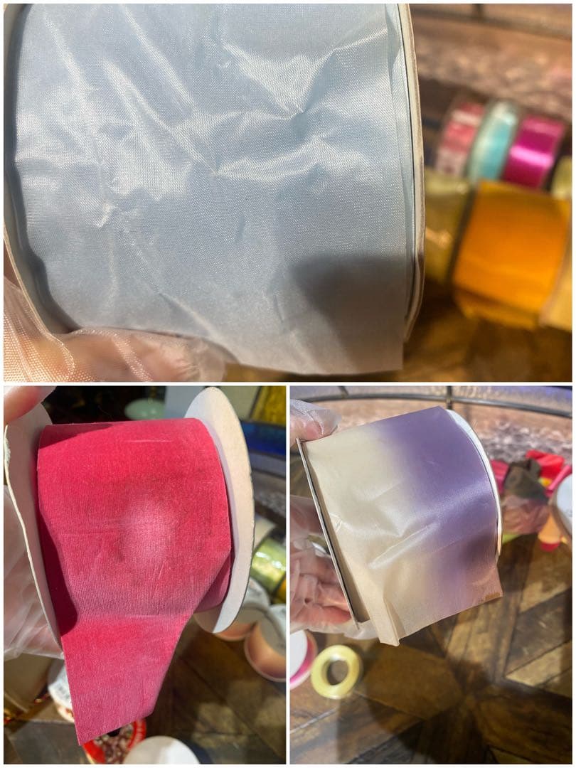 ふ*ー様 未使用 青山リボン 大量 セット まとめ売り まとめて 資材