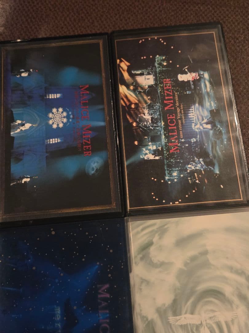 MALICE MIZER マリスミゼル VHS 4本セット 廃盤 Gackt - メルカリ