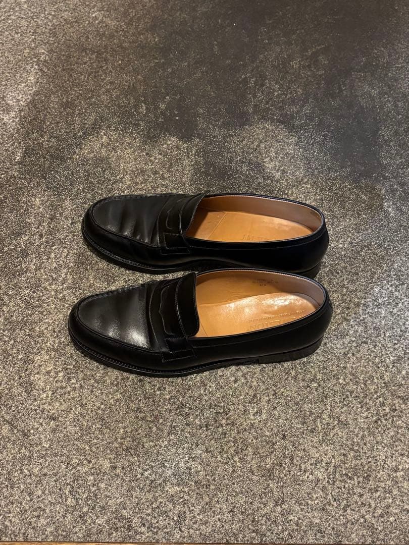 J.M. WESTON 180 シグニチャーローファー 6.5B 黒