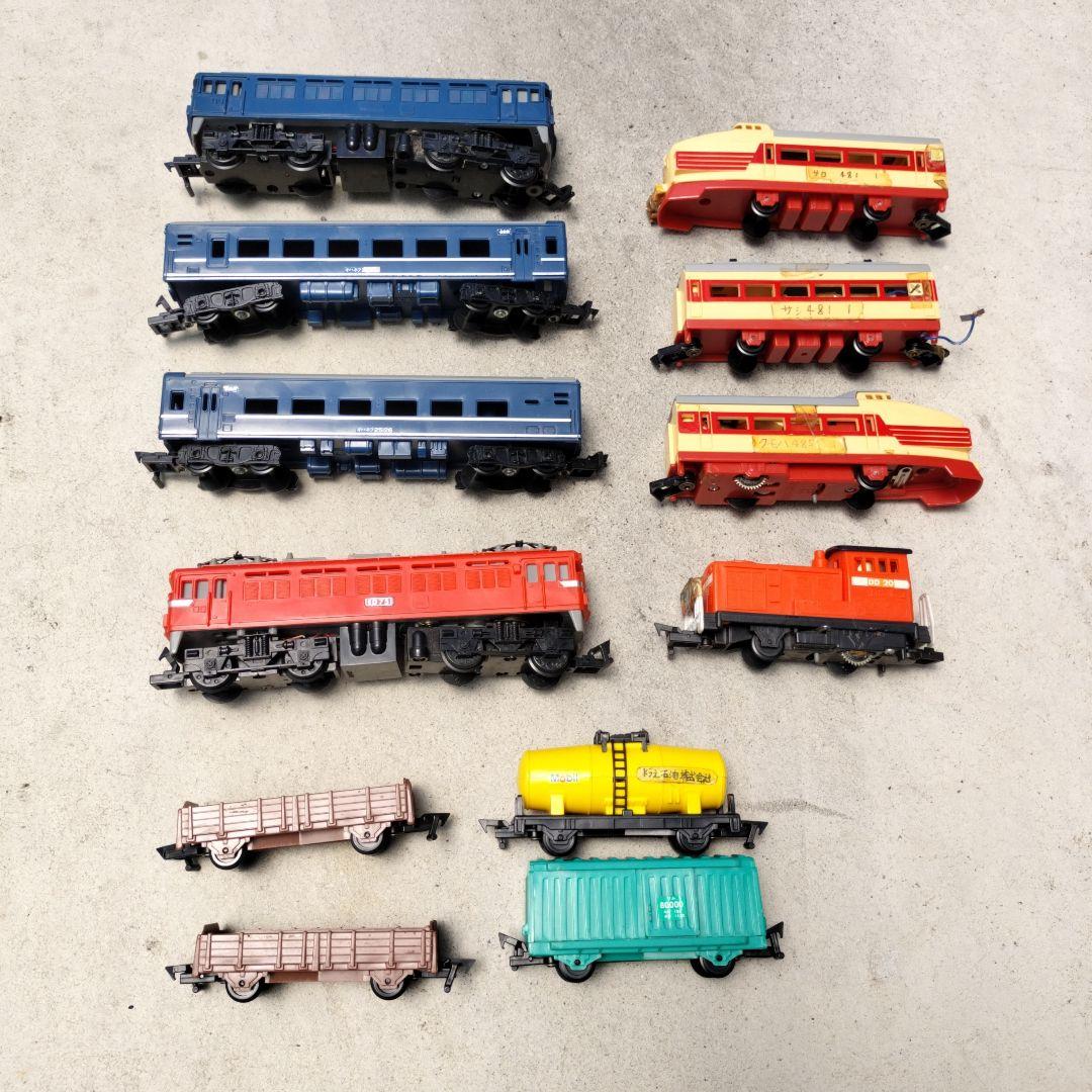 TOMY スーパーレール 車両（機関車、ディーゼル、特急電車、貨車