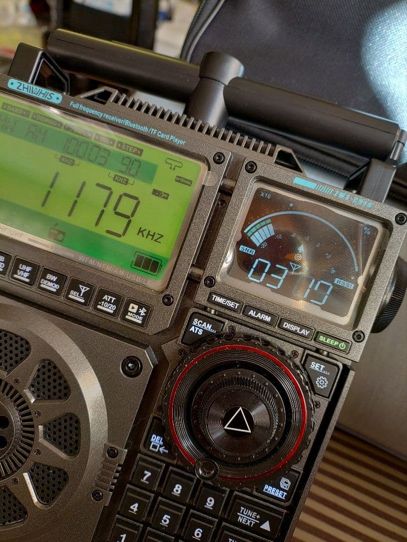 ZHIWHIS ZWS-C919 多機能ラジオチューナー BCLラジオ - メルカリ