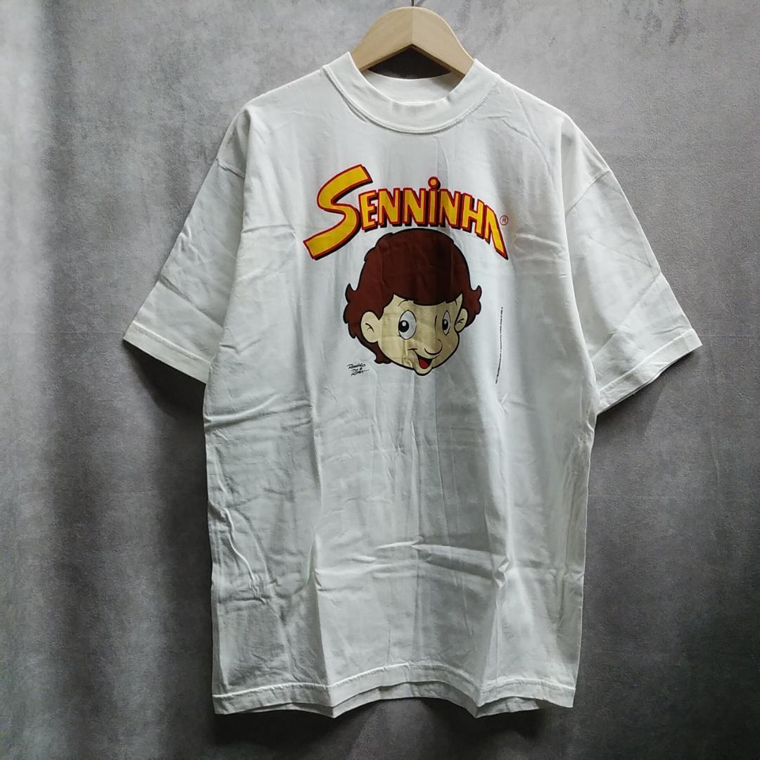 アイルトンセナ Tシャツ M セニーニャ ブラジル製 F1 90s 訳あり