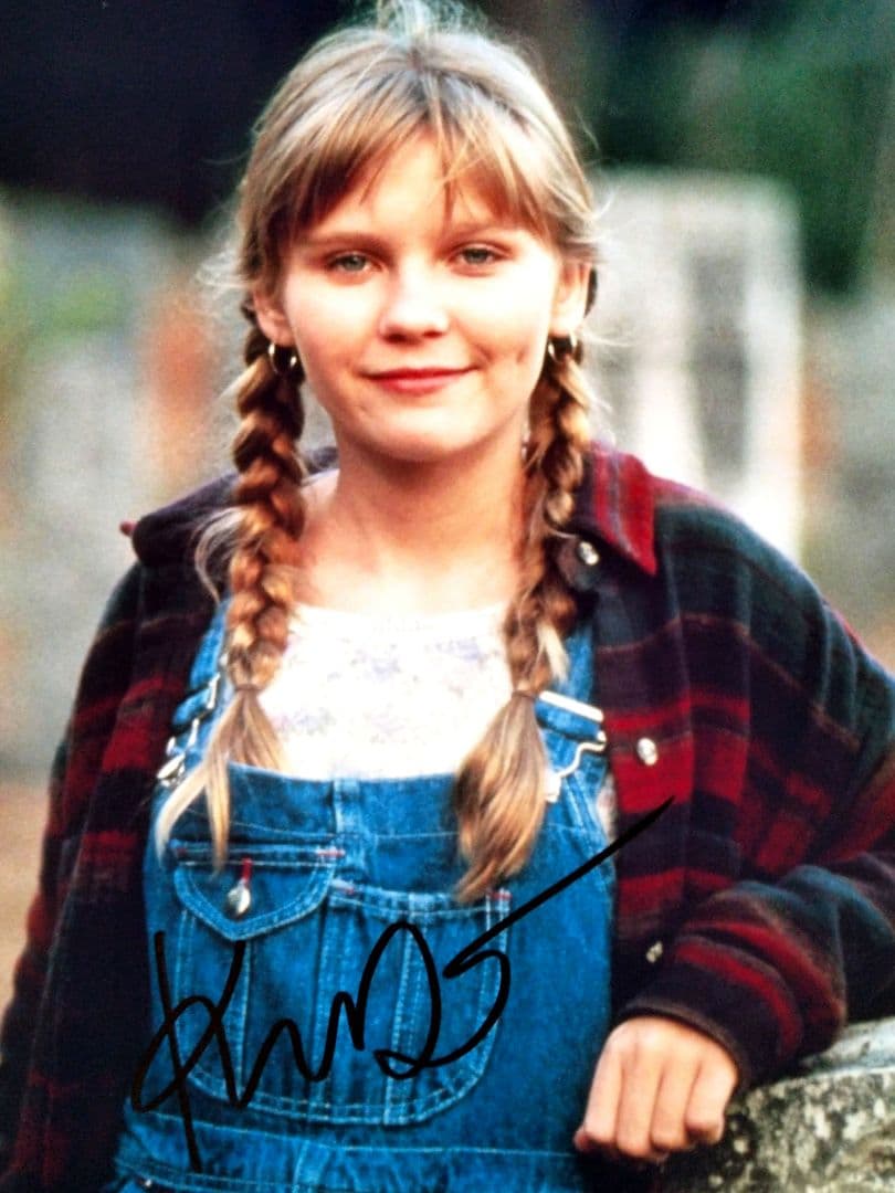 セール中…キルスティン・ダンスト直筆サイン入り超 大型写真