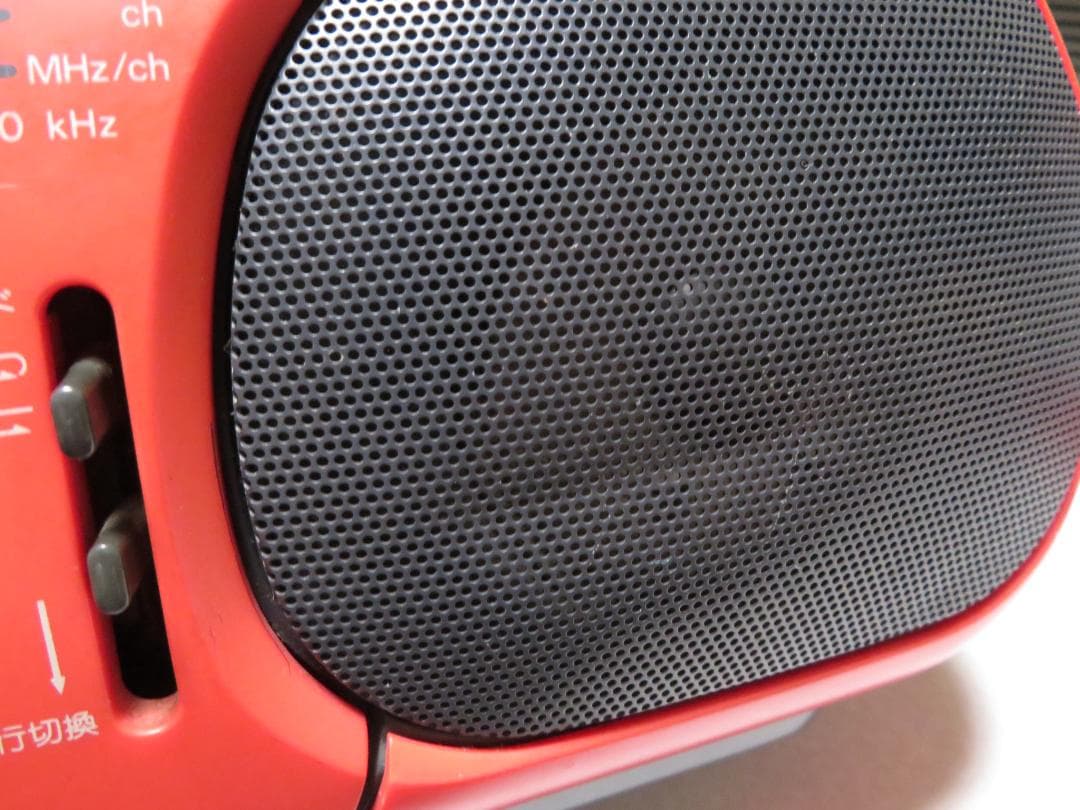 SANYO U4-S12 赤 ラジカセ ジャンク