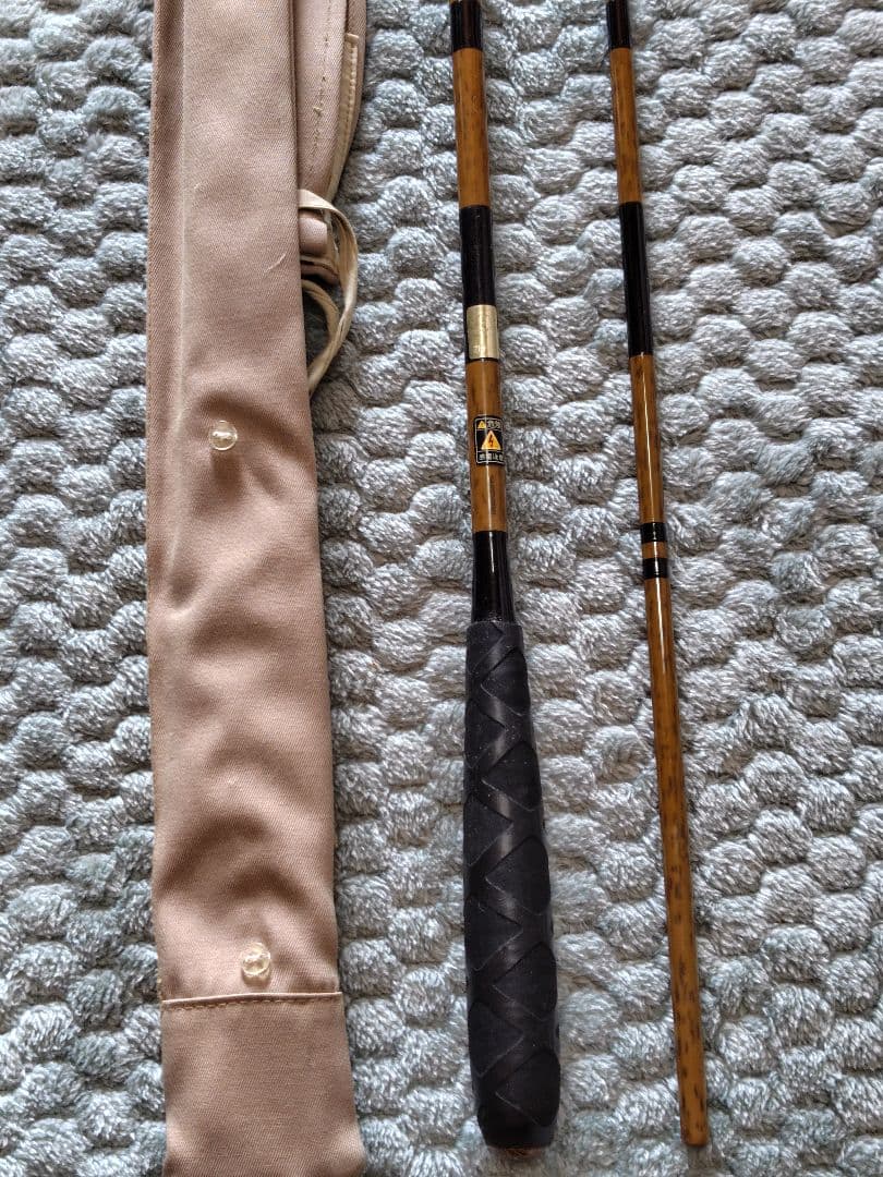 朱紋峰ヘラぶな釣り用ヘラ竿 シマノ嵐水13尺、15尺