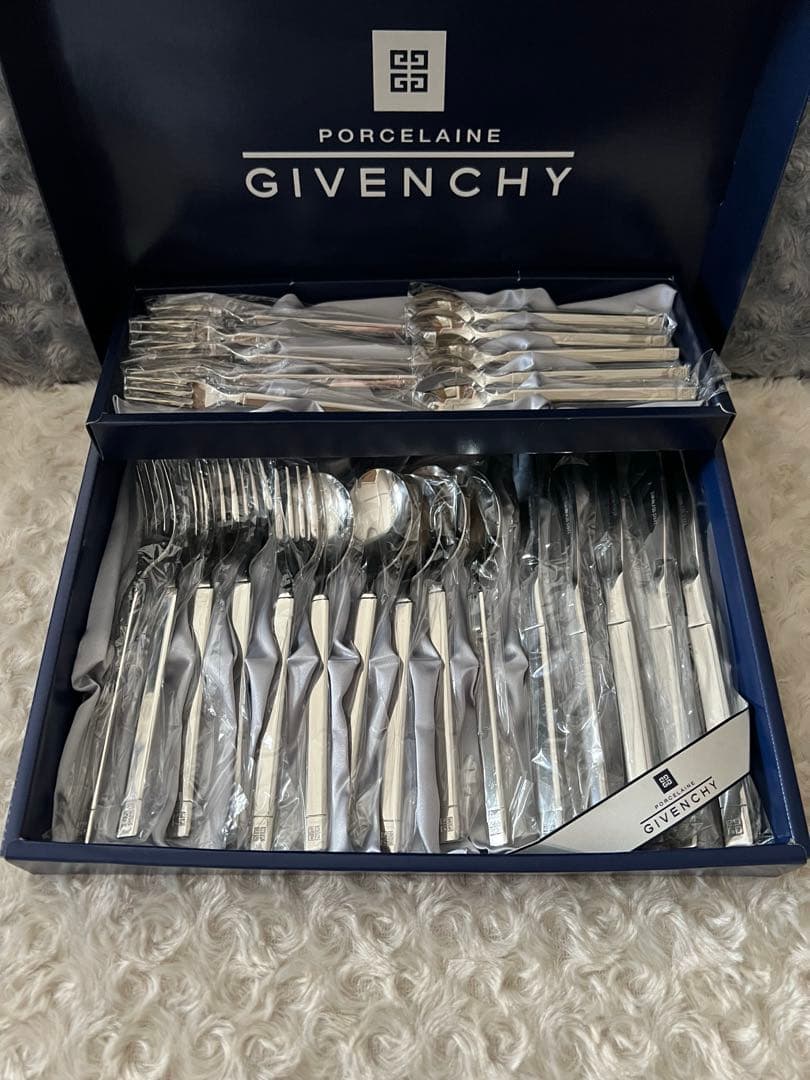 ジバンシー　 カトラリーセット　ディナーセット〈25本セット〉※元箱なし発送 GIVENCHY - ⑤GIVENCHY/ジバンシー カトラリー 25本セット ディナー用
