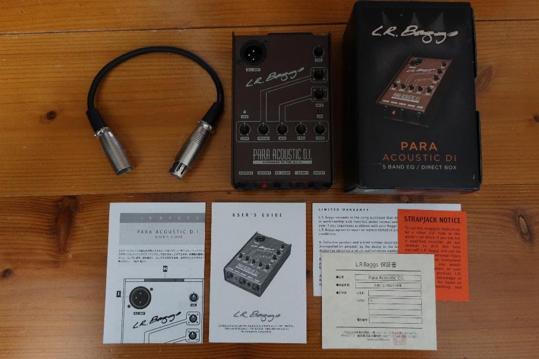 L.R.Baggs Para Acoustic D.I.アコギ用ダイレクトBOX