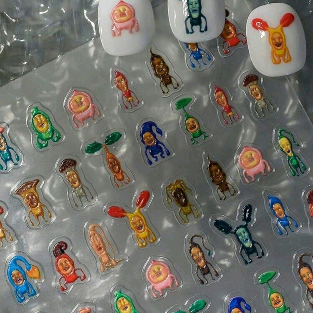 こびとづかん ネイルシール キャラクターネイル - メルカリ