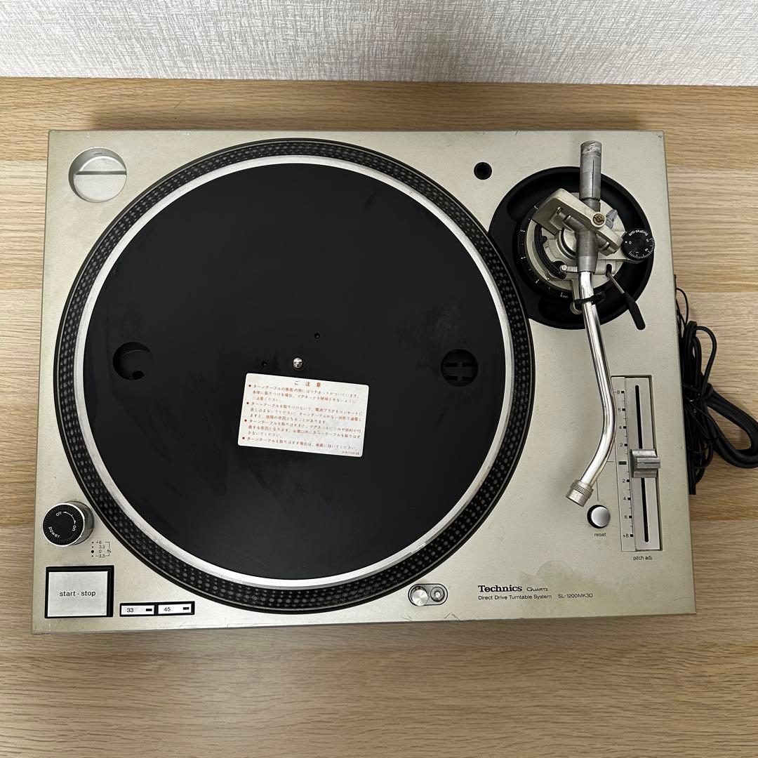 Technics SL-1200MK3D-S ターンテーブル レコードプレーヤー - メルカリ