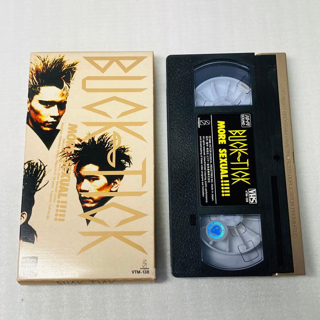 当時物／レア ‎ BUCK-TICK VHS ビデオ 2本セット バクチク - メルカリ