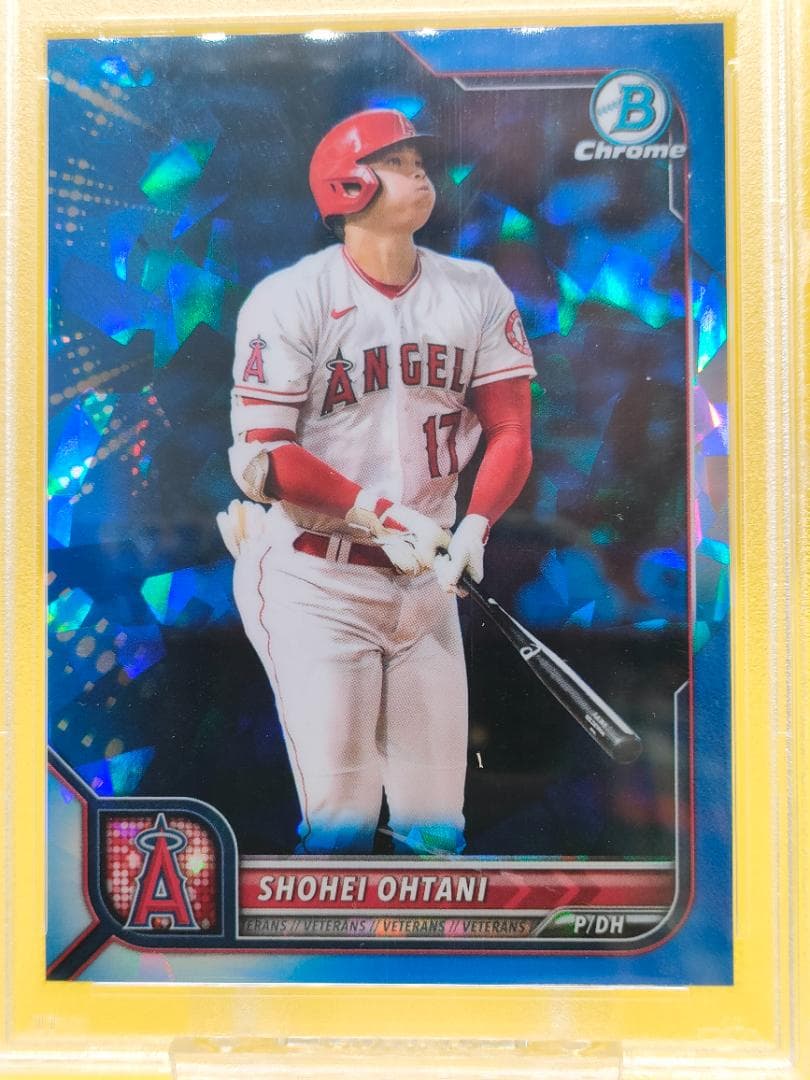 PSA9鑑定品】大谷翔平2022 Bowman Chrome Sapphire - メルカリ