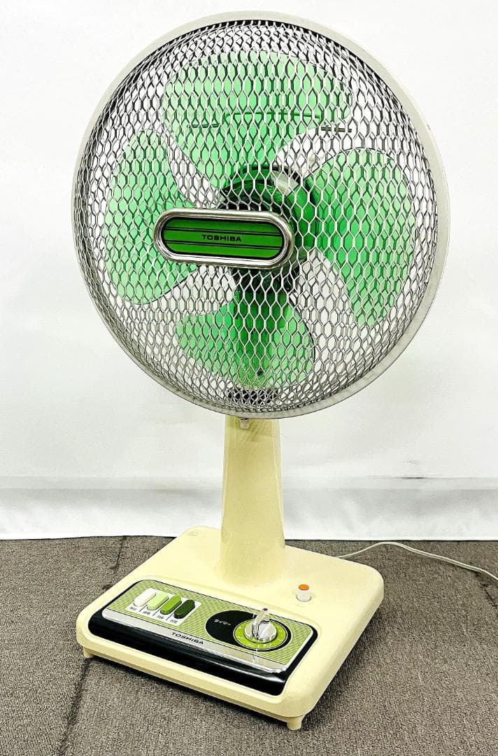 東芝 H-30P36G 扇風機 30cm羽 4枚羽 昭和レトロ 【動作品】 - メルカリ