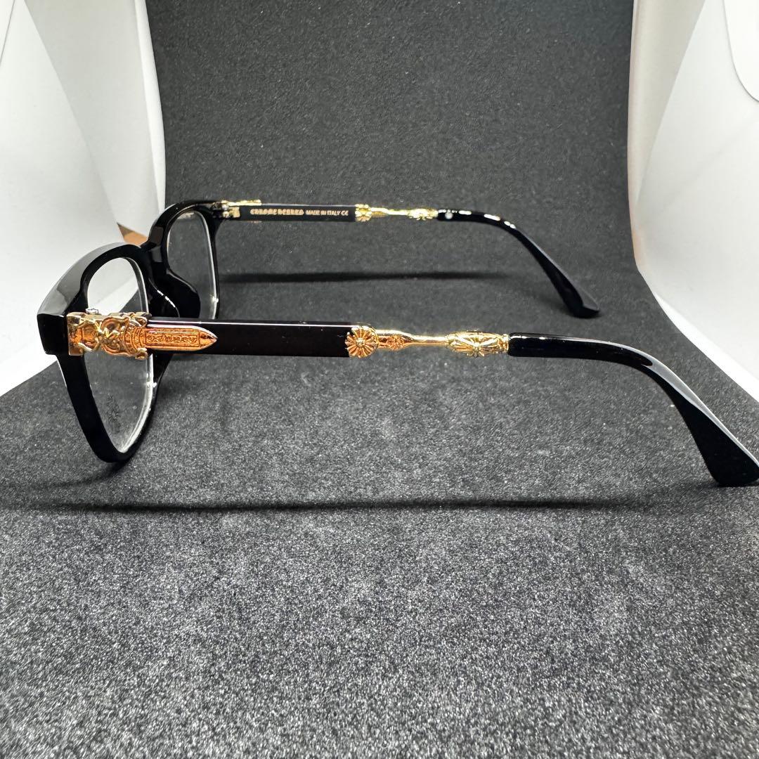 大人気 伊達メガネ サングラス クロス タガー ゴールド クロムハーツ