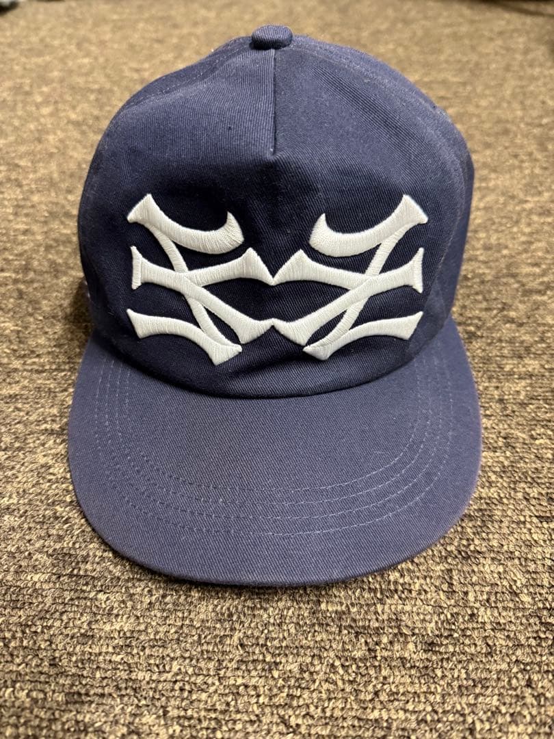 oMA キャップ ネイビー - メルカリ