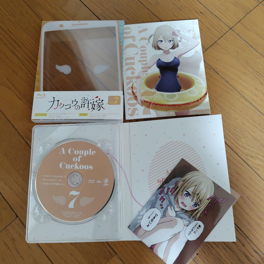Blu-ray カッコウの許嫁 全8巻 初回版 収納BOX付き 添い寝シーツ付き