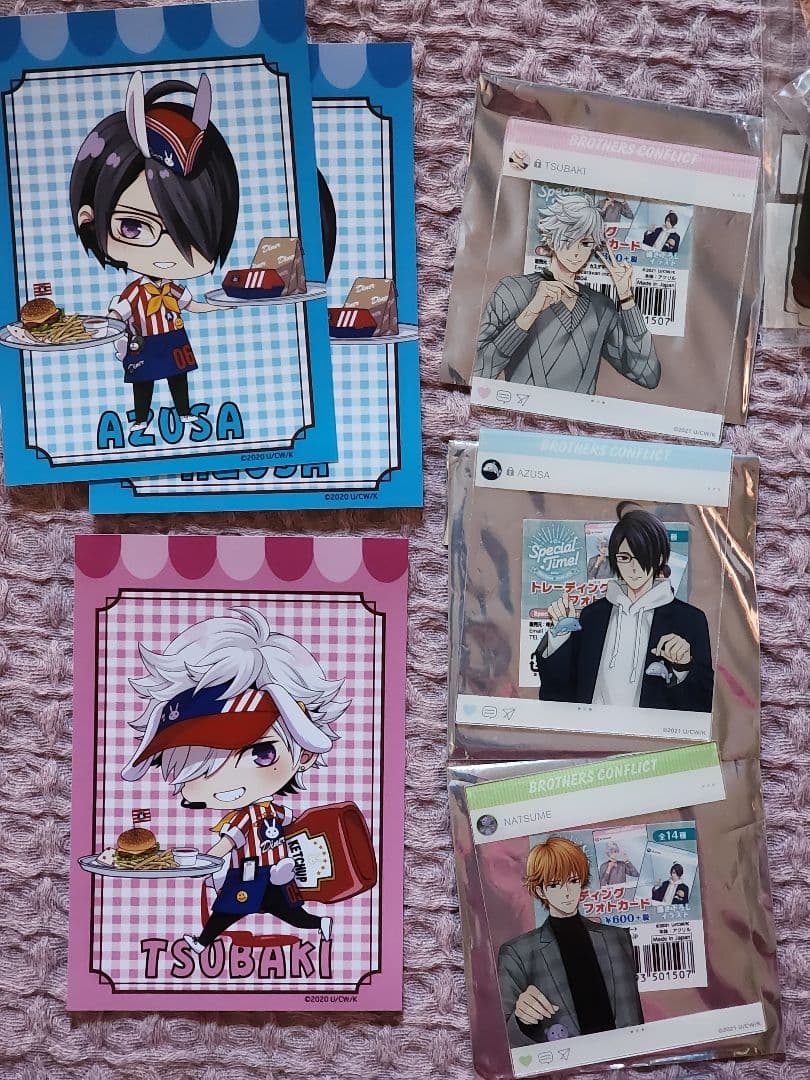 BROTHERSCONFLICT 3つ子(椿多め)グッズセット - メルカリ