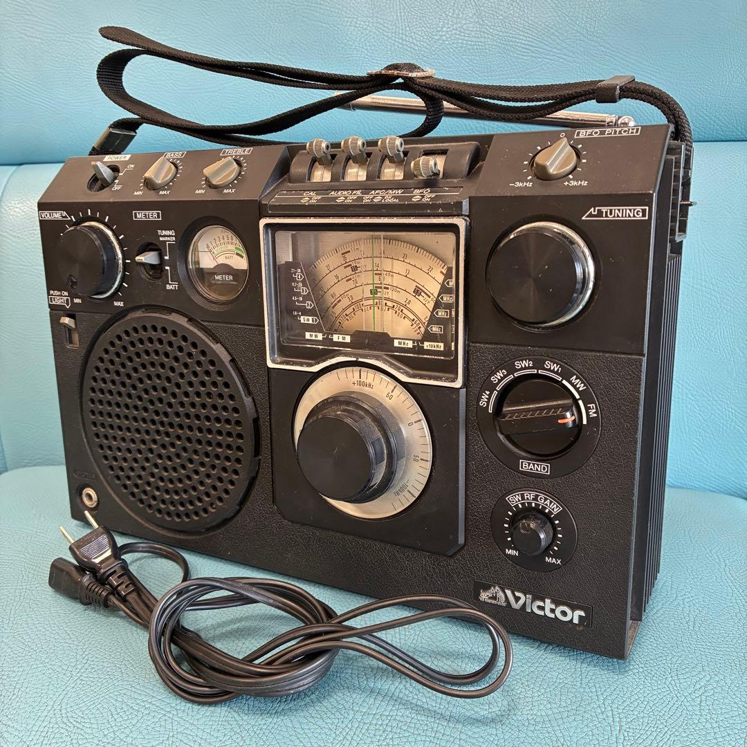 【ジャンク】Victor ラジオ FR-6600 短波受信機 FM受信可能 Yahoo!オークション -「fr-6600」の落札相場・落札価格