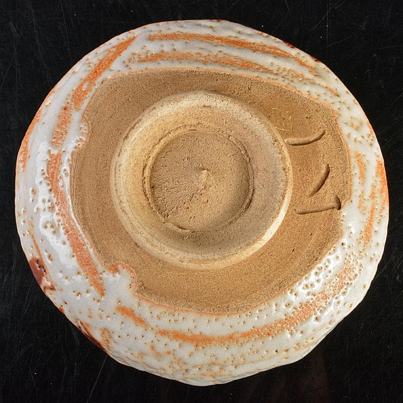 加藤唐九郎 一無斎（一ム斎）作 古志戸窯 志野茶碗 清水公照極め箱