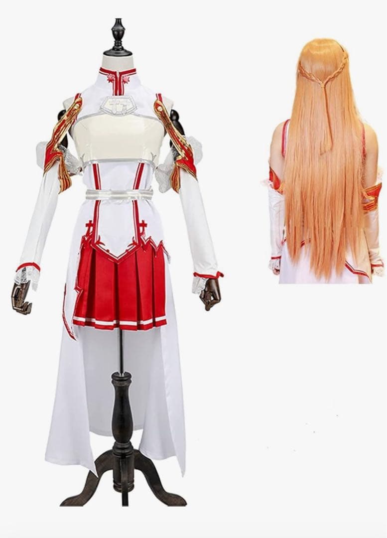 M*A様 SAO アスナ　コスプレ　フルセット（靴付き） Amazon.co.jp: ソードアート・オンライン 結城 明日奈 ゆうき あすな