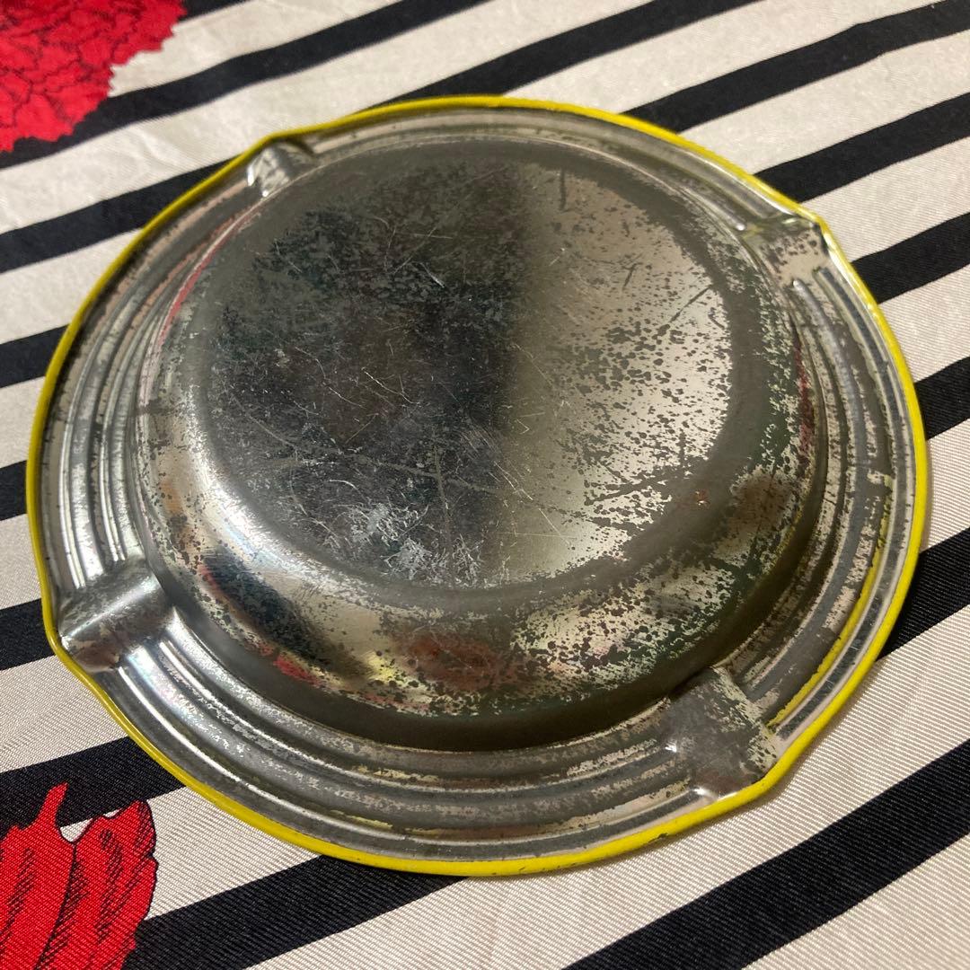 当時物 クリームソーダ ペパーミント 灰皿 缶 ロカビリー 昭和レトロ