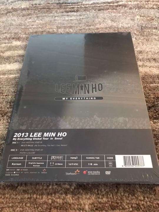 未開封】イ・ミンホ My Everything Global Tour