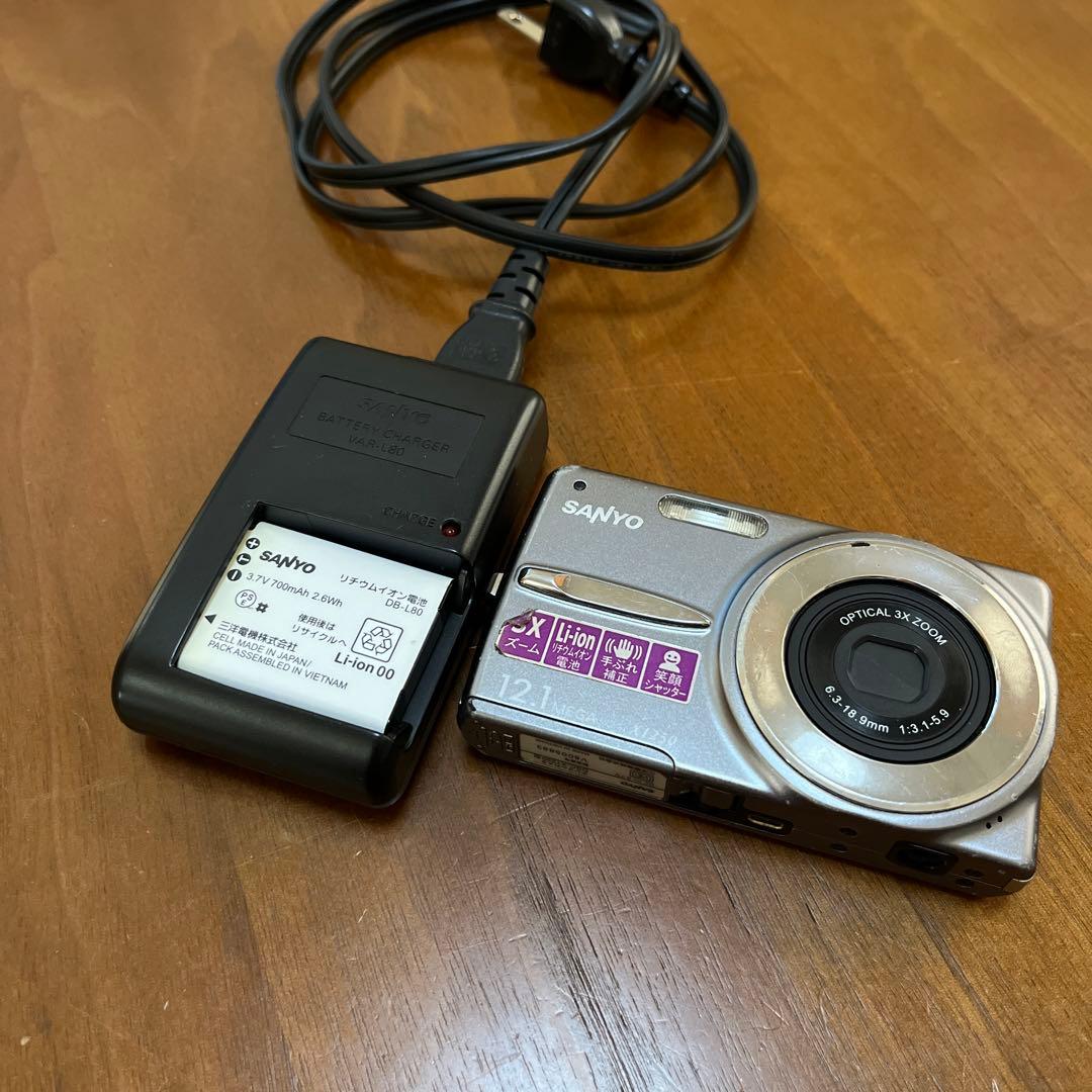 SANYO デジタルカメラ 12.1MEGA x1250 - メルカリ