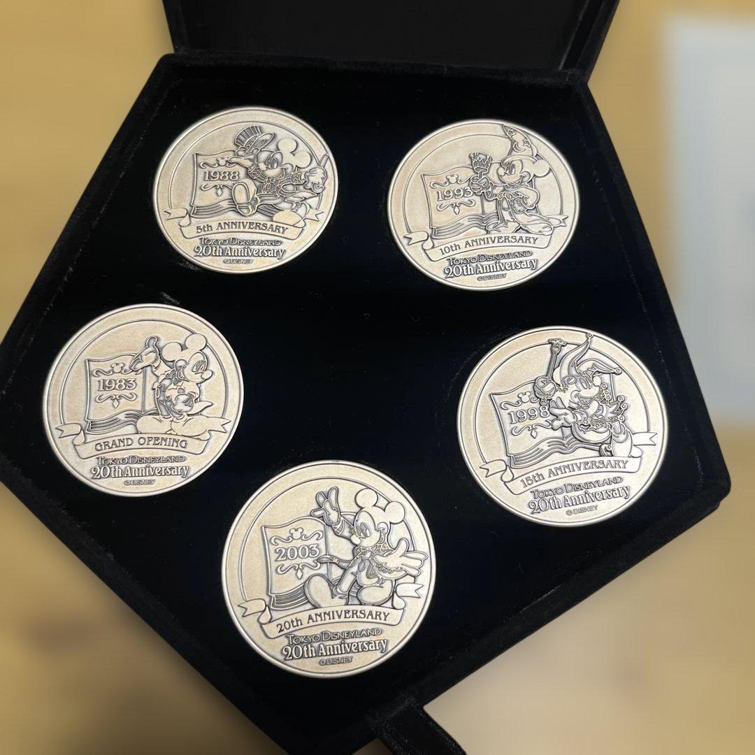 nanaさん⭐︎様専用 東京ディズニー 純銀メダルセット 20周年 記念