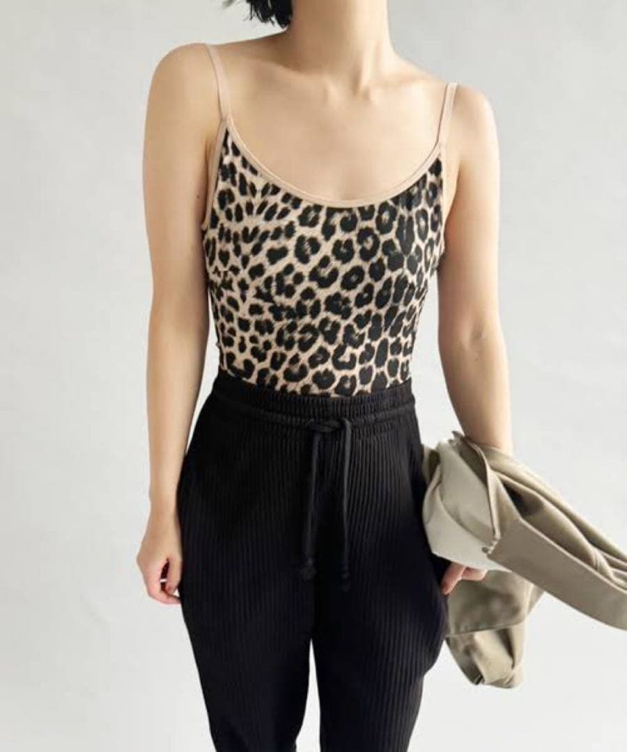 baserange レオパード　ボディスーツ