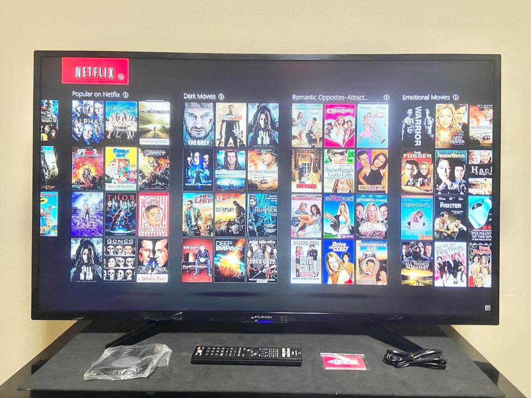 今だけ優待価格】FUNAI 49V型4K｜近郊8000円引＆無料配送 - メルカリ