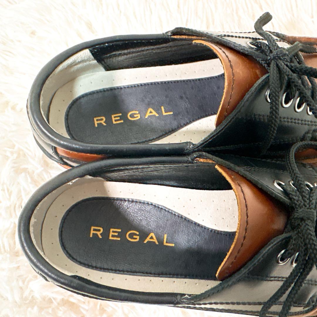 ✨美品✨ REGAL デッキシューズ レザー NC6E W30C 24cm - メルカリ