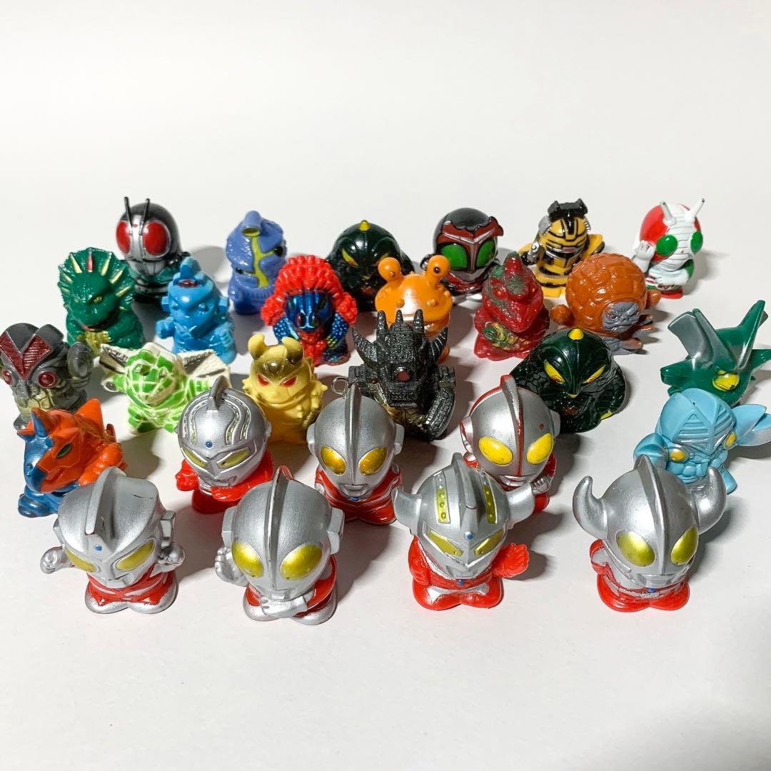 ウルトラマン 指人形 27体セット 一部仮面ライダー - メルカリ