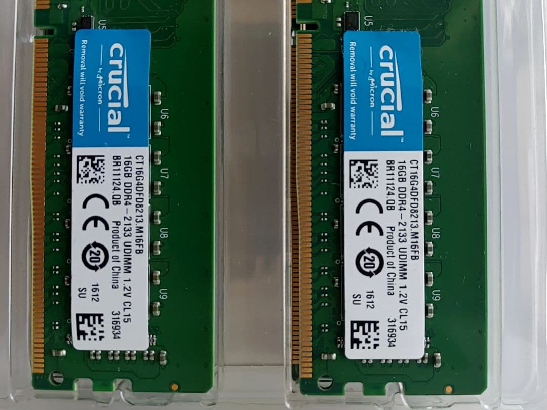 Crucial CT4K16G4DFD8213 16GB×4枚 64GBセット - メルカリ