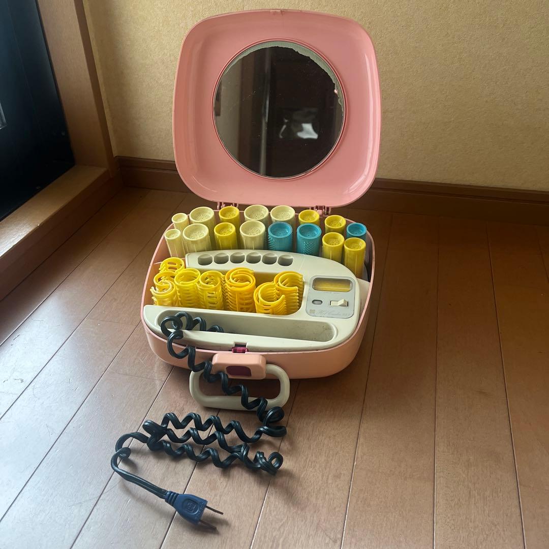 ナショナル ホットカーラー923 ミラー付き ピンク ジャンク品 - メルカリ
