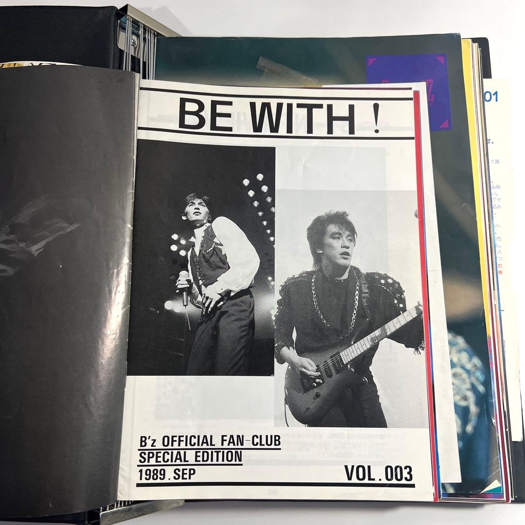 タ*ラ様 B'z 会報 be with! VOL.005 松本孝弘 稲葉浩志 - メルカリ